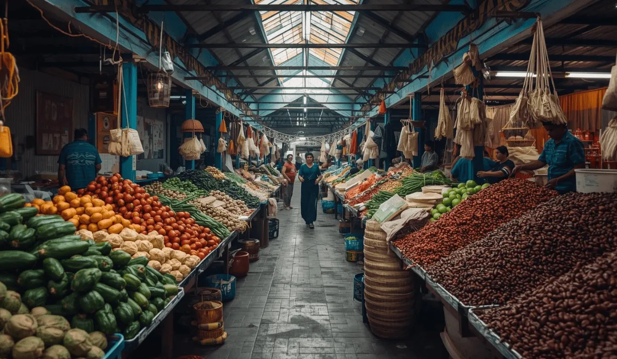 mercados gastronómicos en El Salvador